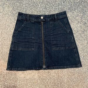 Madewell Jean Skirt